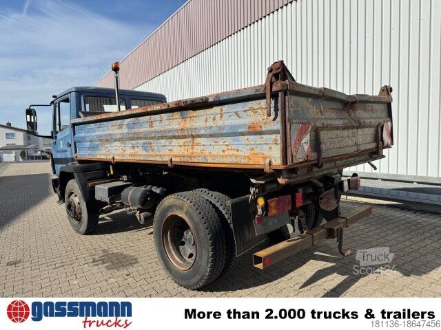 Kipper LKW Mercedes-Benz 1314 K 4x2, 6-Zylinder Motor, 2x AHK