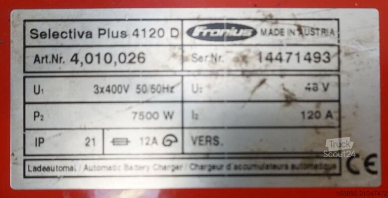 Truckbatteri FRONIUS Selectiva Plus 4120
