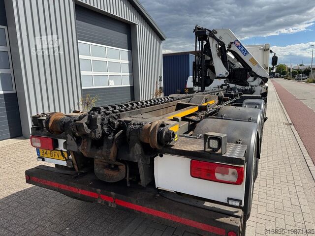 Kranwagen DAF CF410 FAQ HMF 2620, Unfall - Damaged.