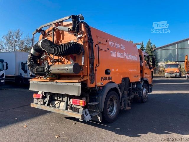 Road sweeper MERCEDES-BENZ Atego 2 1524 LKO FAUN Viajet 6R/ L