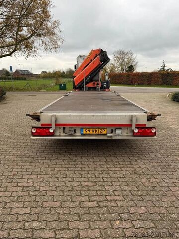 Platformas piekabe Stehmann open aanhanger!! UITSCHUIFBARE ACHTERKANT!!