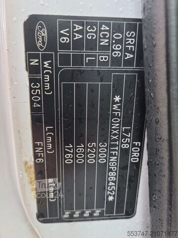 Brezentas Ford Transit L758