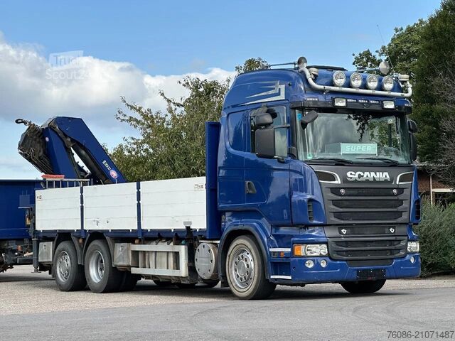 Crane Scania R560 V8 2012 HMF 30TM!!CRANE/KRAN/GRUE!! 6x2!FU...