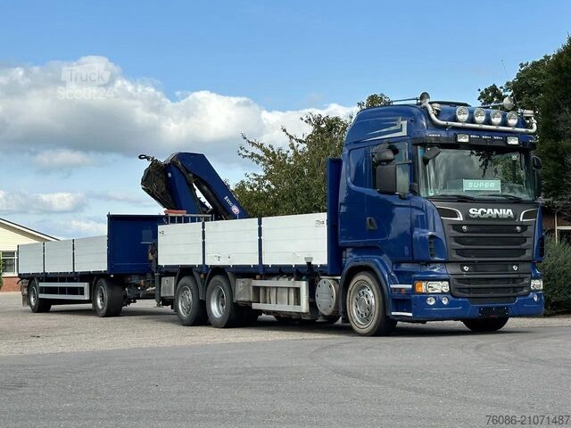 Crane Scania R560 V8 2012 HMF 30TM!!CRANE/KRAN/GRUE!! 6x2!FU...