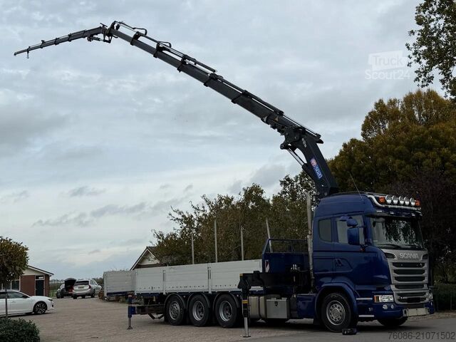 Kraanwagen Scania R450 8X4 TRIPLE !!EURO6!! 50TM/JIB/!!TOP!!ROOF/...