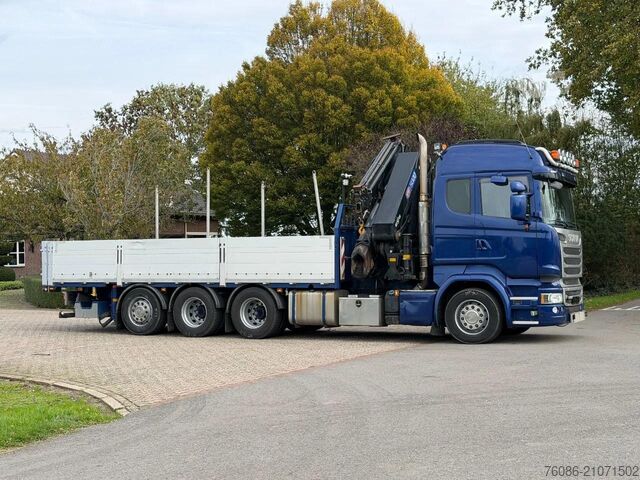 Kraanwagen Scania R450 8X4 TRIPLE !!EURO6!! 50TM/JIB/!!TOP!!ROOF/...