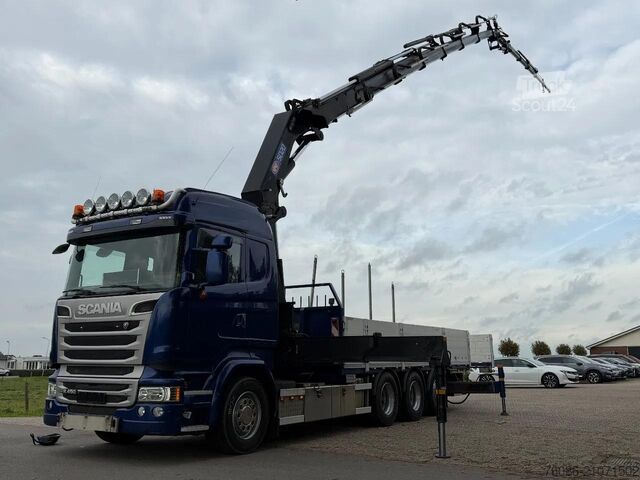 Kraanwagen Scania R450 8X4 TRIPLE !!EURO6!! 50TM/JIB/!!TOP!!ROOF/...