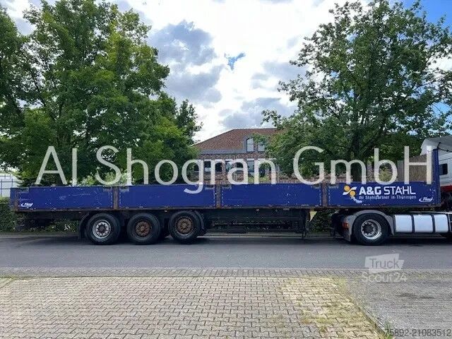 Навантажувальна платформа Fliegl BPW/Lenk  + Liftachse /Verlängerbar