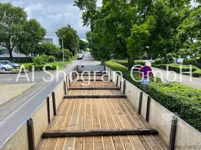 Навантажувальна платформа Fliegl BPW/Lenk  + Liftachse /Verlängerbar