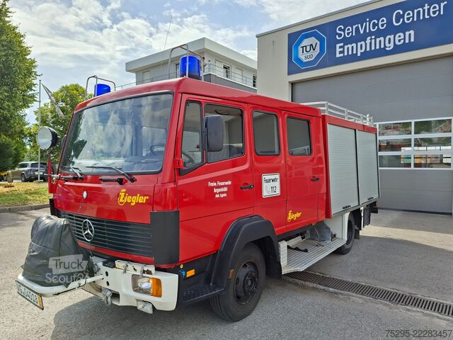 Προσαρμοσμένο φορτηγάκι Mercedes-Benz 814 F LF 8 6 FEUERWEHR mit ZIEGLER TOP