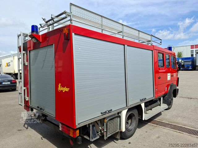 Προσαρμοσμένο φορτηγάκι Mercedes-Benz 814 F LF 8 6 FEUERWEHR mit ZIEGLER TOP