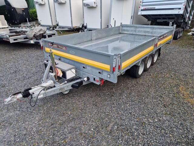 Kiepaanhangwagen Brian James Trailers Cargo Tipper 3500kg 360cm Pendelklappe