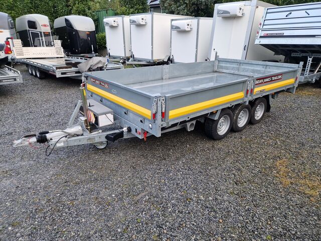 Kiepaanhangwagen Brian James Trailers Cargo Tipper 3500kg 360cm Pendelklappe