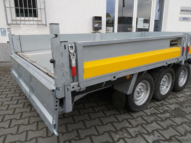 Kiepaanhangwagen Brian James Trailers Cargo Tipper 3500kg 360cm Pendelklappe
