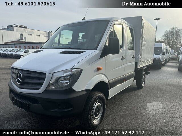 Kombijevsko vozilo z dvojno kabino Mercedes-Benz Sprinter 316 CDI 4X4 DoKa Pritsche Plane