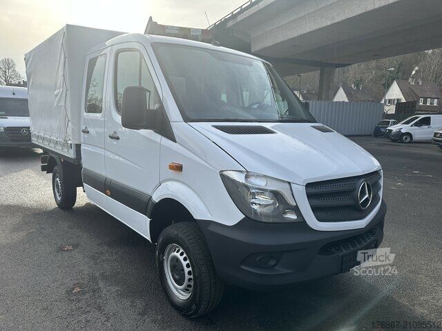 Kombijevsko vozilo z dvojno kabino Mercedes-Benz Sprinter 316 CDI 4X4 DoKa Pritsche Plane