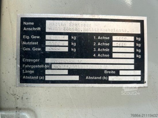 Panelvan MERCEDES-BENZ VITO 110 KASTENEWAGEN L1H1