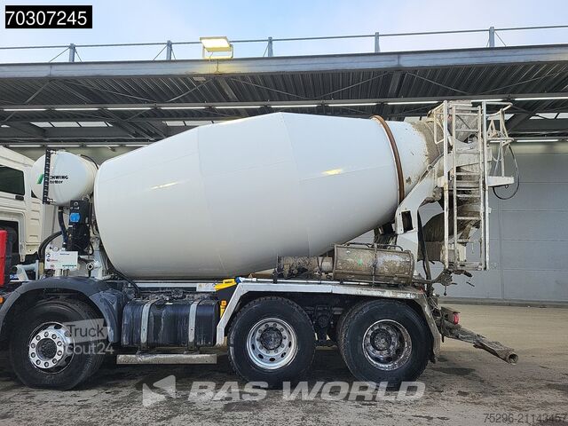 Mixer MAN TGS 32.430 8X4 9m3 Stetter Mixer Full Steel Euro 6