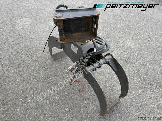 Minirýpadlo Geo Italy Holzgreifer f. 1,6 t. Minibagger