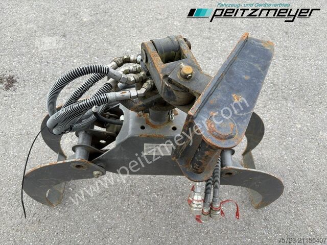 Minirýpadlo Geo Italy Holzgreifer f. 1,6 t. Minibagger