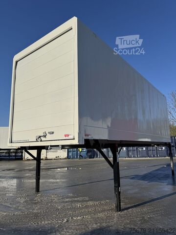 Wissellaadbak met boxstructuur Krone BDF System 7.450 mm, LACK NEU in weiß