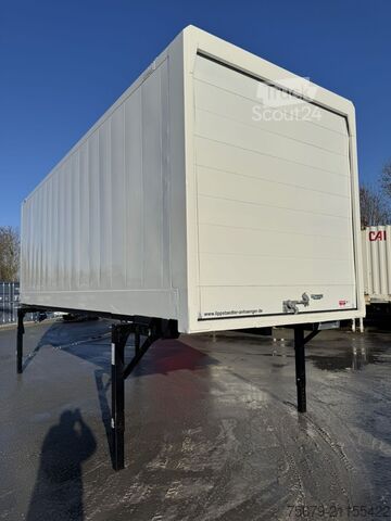 Wissellaadbak met boxstructuur Krone BDF System 7.450 mm, LACK NEU in weiß