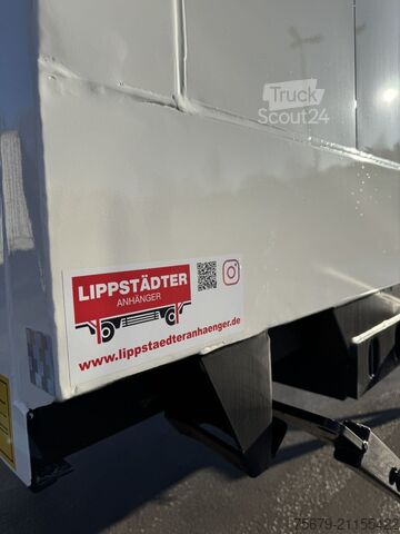 Wissellaadbak met boxstructuur Krone BDF System 7.450 mm, LACK NEU in weiß