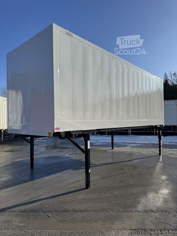 Wissellaadbak met boxstructuur Krone BDF System 7.450 mm, LACK NEU in weiß