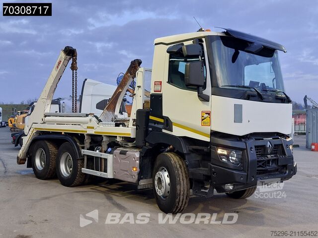Système de bras de portail Renault C 430 C 6X4 HYVA NG 2018 TAXL skiploader 6x4 Bi...