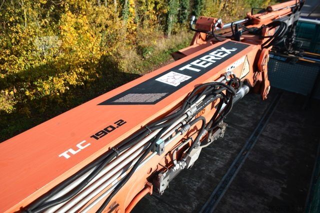 Camión de plataforma MAN TGS 26.440 EUR4 BAUSTOFF ATLAS 190.2 12,3m-1,3tn