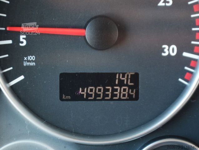 Camión de plataforma MAN TGS 26.440 EUR4 BAUSTOFF ATLAS 190.2 12,3m-1,3tn