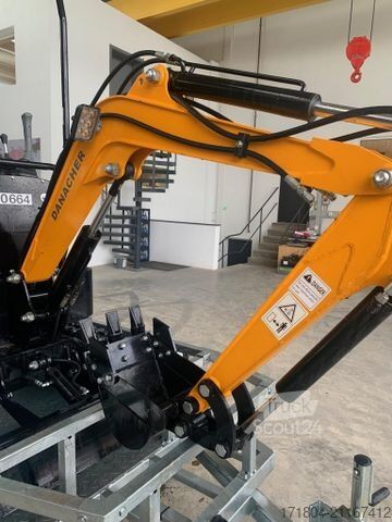 Miniexcavadora  Neuer, unbenutzter Minibagger inkl. Anhänger