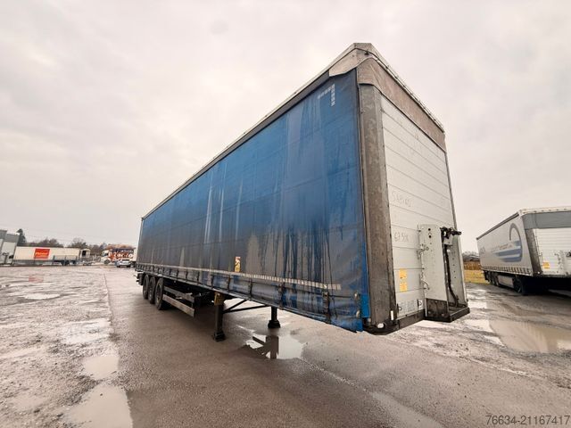 Semirremolque abierto con toldo SCHMITZ CARGOBULL SCB S3T Edtscha Liftachse TOP