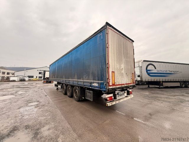 Semirremolque abierto con toldo SCHMITZ CARGOBULL SCB S3T Edtscha Liftachse TOP