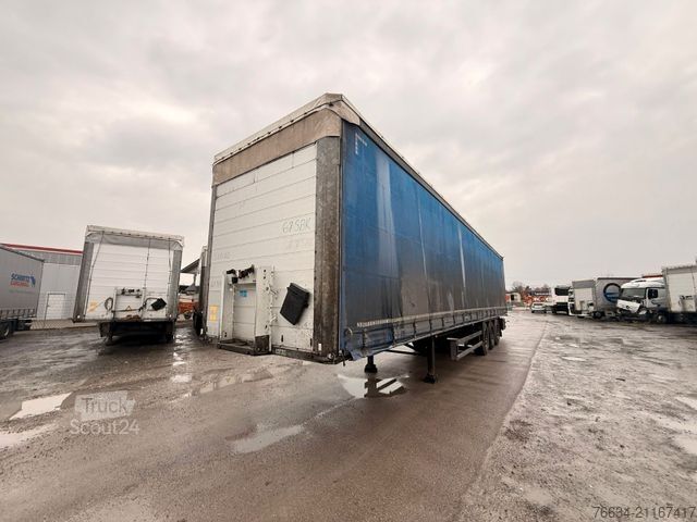 Semirremolque abierto con toldo SCHMITZ CARGOBULL SCB S3T Edtscha Liftachse TOP