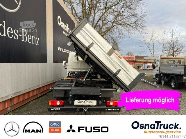 Damperli panelvan FUSO 3S15 AMT 3-Seitenkipper Klima,AHK 3,5t,Diff.-Sp.