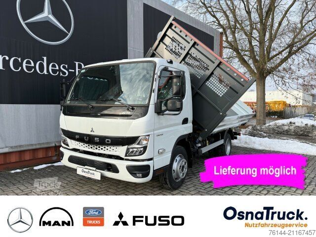 Üç yönlü damperli kamyonet FUSO 7C18 3Seitenkipper,neues Mod. Klima,Nutzl.3800KG