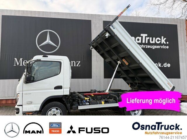 Üç yönlü damperli kamyonet FUSO 7C18 3Seitenkipper,neues Mod. Klima,Nutzl.3800KG