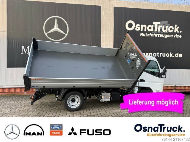 Damperli panelvan FUSO 3S15 AMT 3-Seitenkipper Klima,AHK 3,5t,Diff.-Sp.