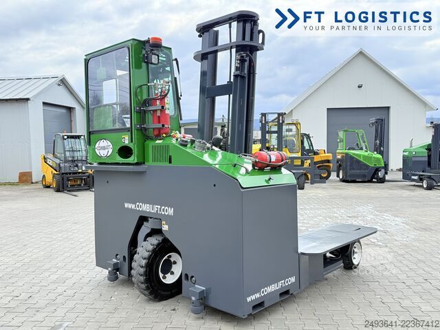 Fyrvägstruck Combilift C5000ET DUPLEX 4400 FREE-LIFT HEATING