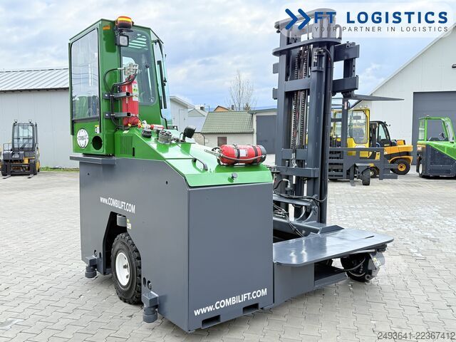 Fyrvägstruck Combilift C5000ET DUPLEX 4400 FREE-LIFT HEATING