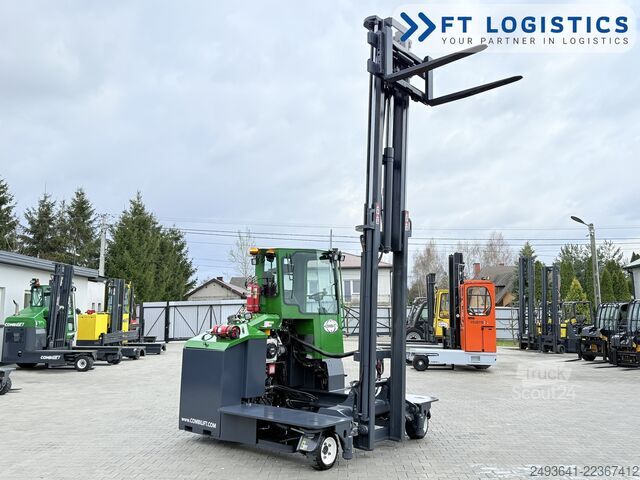 Fyrvägstruck Combilift C5000ET DUPLEX 4400 FREE-LIFT HEATING