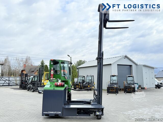 Fyrvägstruck Combilift C5000ET DUPLEX 4400 FREE-LIFT HEATING