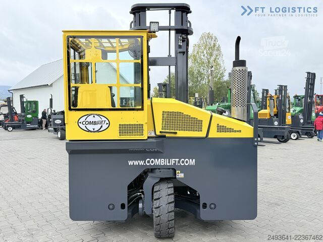 Keturs kryptimis krautuvas Combilift C4000 GAS DUPLEX 4600 FREE-LIFT CABIN