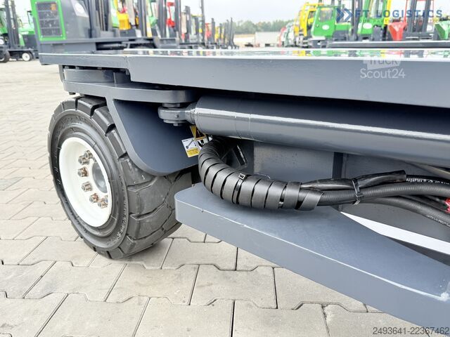 Keturs kryptimis krautuvas Combilift C4000 GAS DUPLEX 4600 FREE-LIFT CABIN