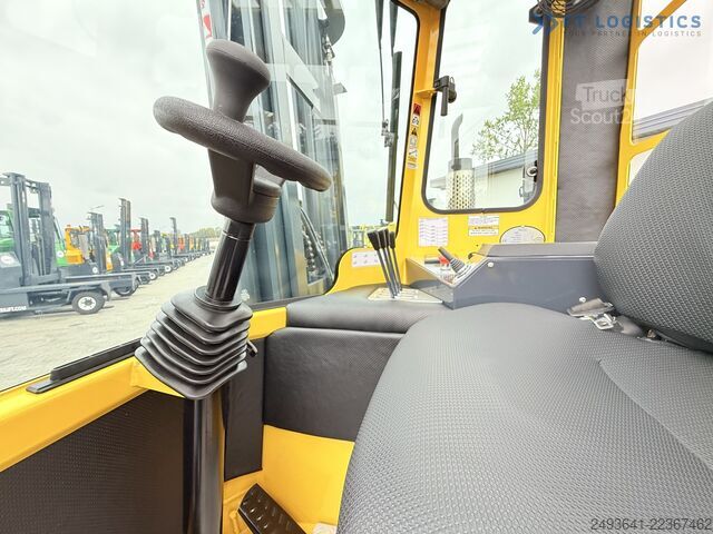Keturs kryptimis krautuvas Combilift C4000 GAS DUPLEX 4600 FREE-LIFT CABIN