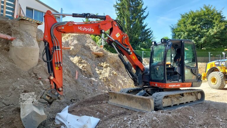حفارة صغيرة Kubota KX 080-4 V alpha 2