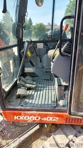 حفارة صغيرة Kubota KX 080-4 V alpha 2