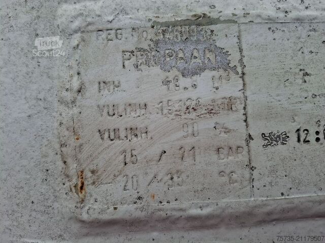 Kraftstofftank LPG / GAS 15.120 LITER