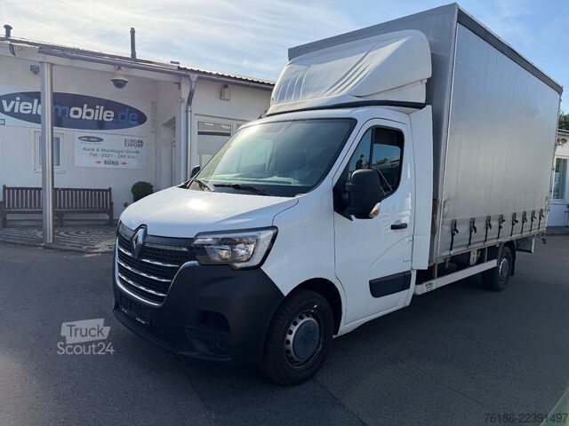 Βαν με κουρτίνα πλευράς RENAULT Master 3Sitze  Kamera AHK Navi 16.000 KM